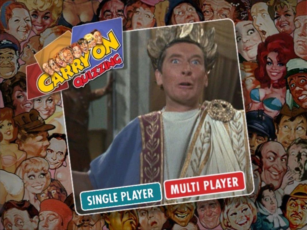 Screenshot of Carry On Quizzing (DVD Player, 2006) MobyGames
