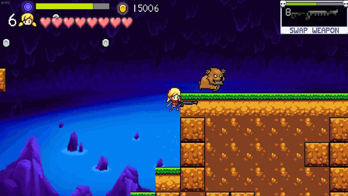 Cally's Caves 2 (Windows) screenshot: Bear