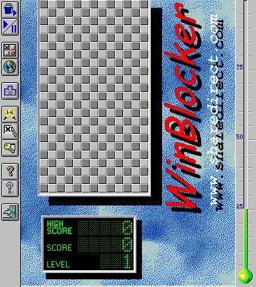 Winblocker (Windows 3.x) screenshot: Game Over!