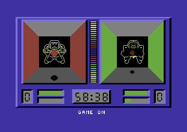 Galactic Games (Commodore 64) screenshot: Mind blowing.