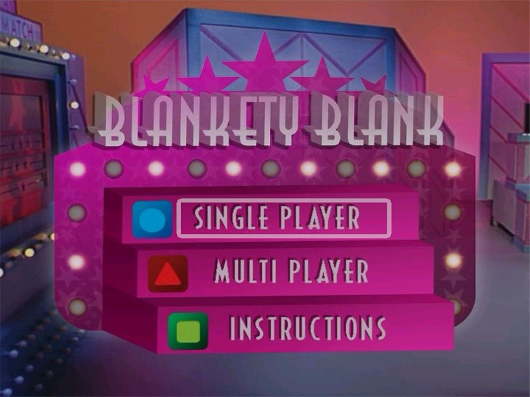 Screenshot Of Blankety Blank DVD Player 2006 MobyGames