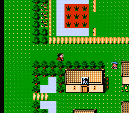 Fengshenbang (NES) screenshot: In a village