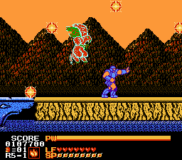 Astyanax (NES) screenshot: Using magic