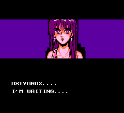 Astyanax (NES) screenshot: A gentleman never leaves a lady waiting.