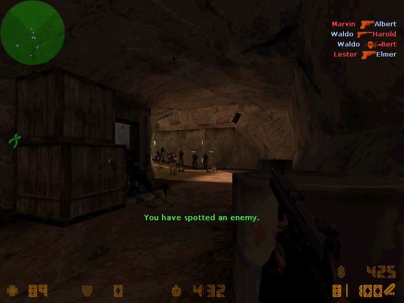 Counter-Strike: Condition Zero (Windows) screenshot: I came to the Wrong Neighborhood