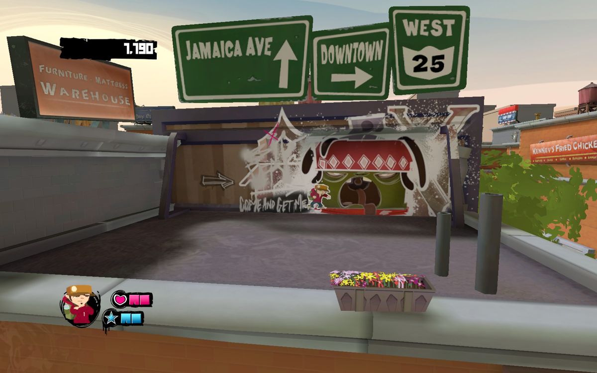Sideway: New York (Windows) screenshot: Enter the tag to move to the next level.