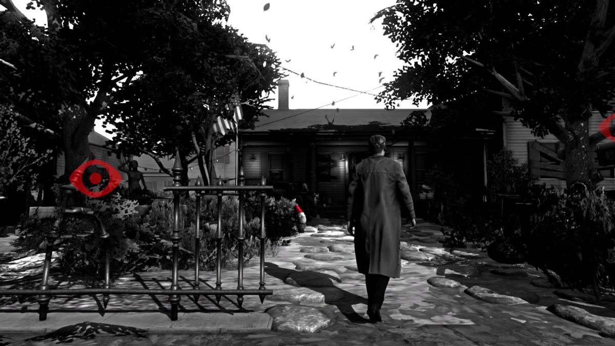 Blues and Bullets: Episode 1 - The End of Peace (PlayStation 4) screenshot: Following the clues to a known forger Boccherini's house