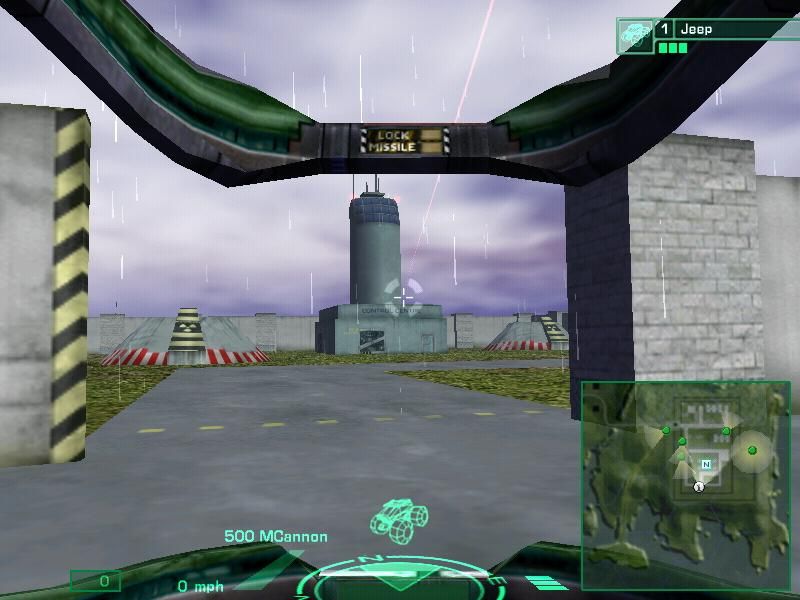 Stealth Combat (Windows) screenshot: The base.
