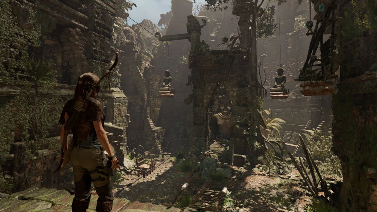 Shadow of the Tomb Raider (PlayStation 4) screenshot: Reaching hidden tombs adds new skills, though none of them is obligatory to forward the story