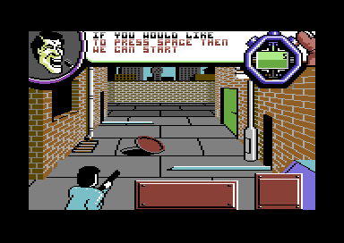 Supersports: The Alternative Olympics (Commodore 64) screenshot: Crack Shot.