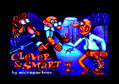 Clever & Smart (Amstrad CPC) screenshot: Loading screen