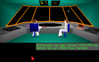 Mission Supernova (DOS) screenshot: Introduction