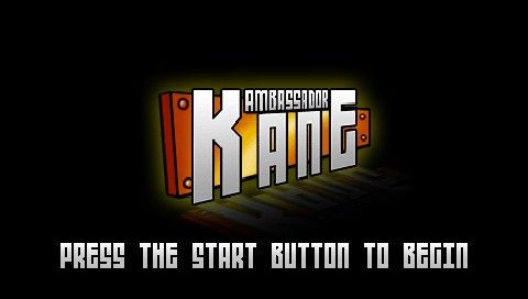 Ambassador Kane (PSP) screenshot: Title screen