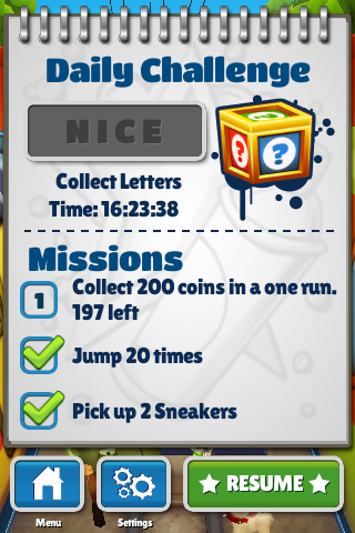 Screenshot of Subway Surfers (iPad, 2012) - MobyGames