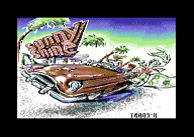 Sunny Shine on the Funny Side of Life (Commodore 64) screenshot: Loading screen.