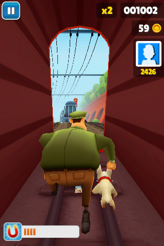 Screenshot of Subway Surfers (iPad, 2012) - MobyGames