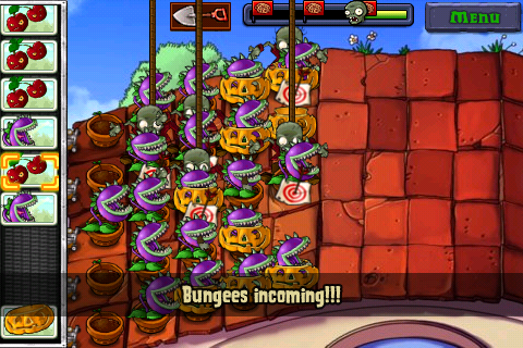 plants vs zombies bungee zombie