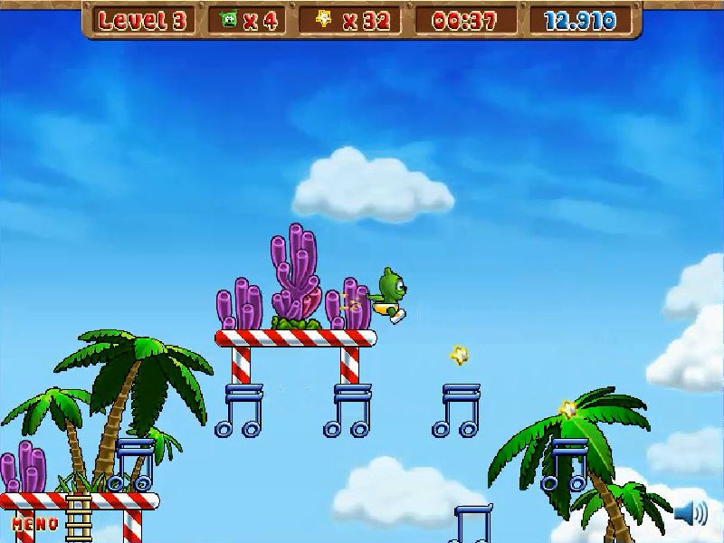 Screenshot of The Gummibär Game (Browser, 2010) - MobyGames