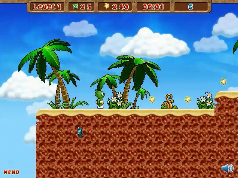 Screenshot of The Gummibär Game (Browser, 2010) - MobyGames