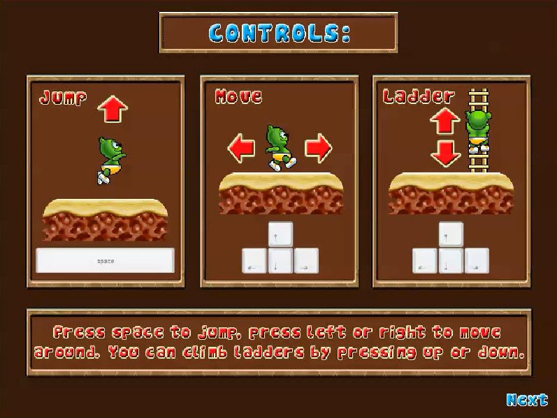 Screenshot of The Gummibär Game (Browser, 2010) - MobyGames