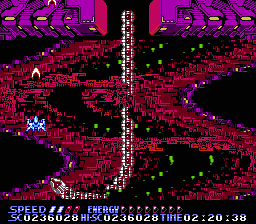 Summer Carnival '92: Recca (NES) screenshot: Stage 2 mini-boss