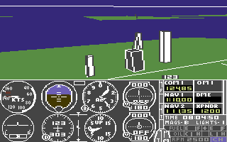 Scenery Disk 7 (Commodore 64) screenshot: Miami