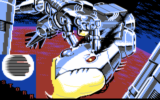 Saint Dragon (Commodore 64) screenshot: Loading screen