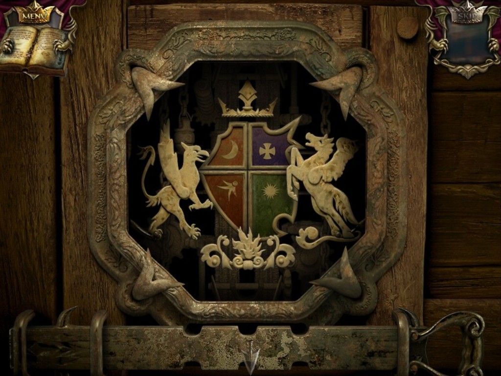 Echoes of the Past: Royal House of Stone (iPad) screenshot: Court Tailor's lock puzzle