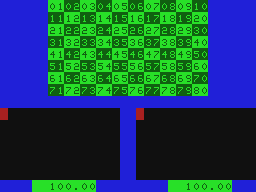 Casino 1: Roulette/Keno/Slots (APF MP1000/Imagination Machine) screenshot: Start of game (Keno)