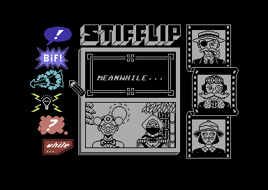 Stifflip & Co. (Commodore 64) screenshot: Another character.