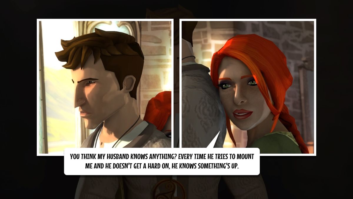 Yesterday: Origins (PlayStation 4) screenshot: John with his lover, Caytir