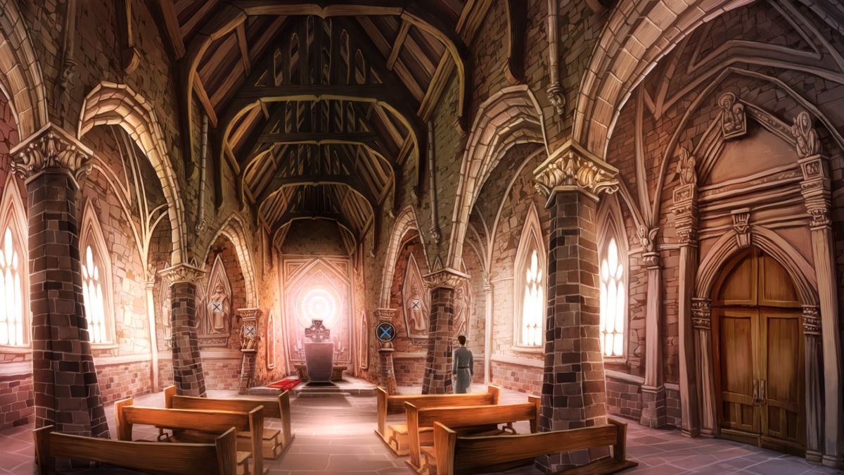 Yesterday: Origins (PlayStation 4) screenshot: Inside the church