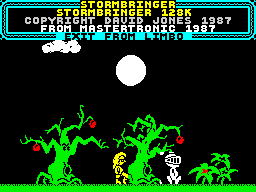 Stormbringer (ZX Spectrum) screenshot: NPC