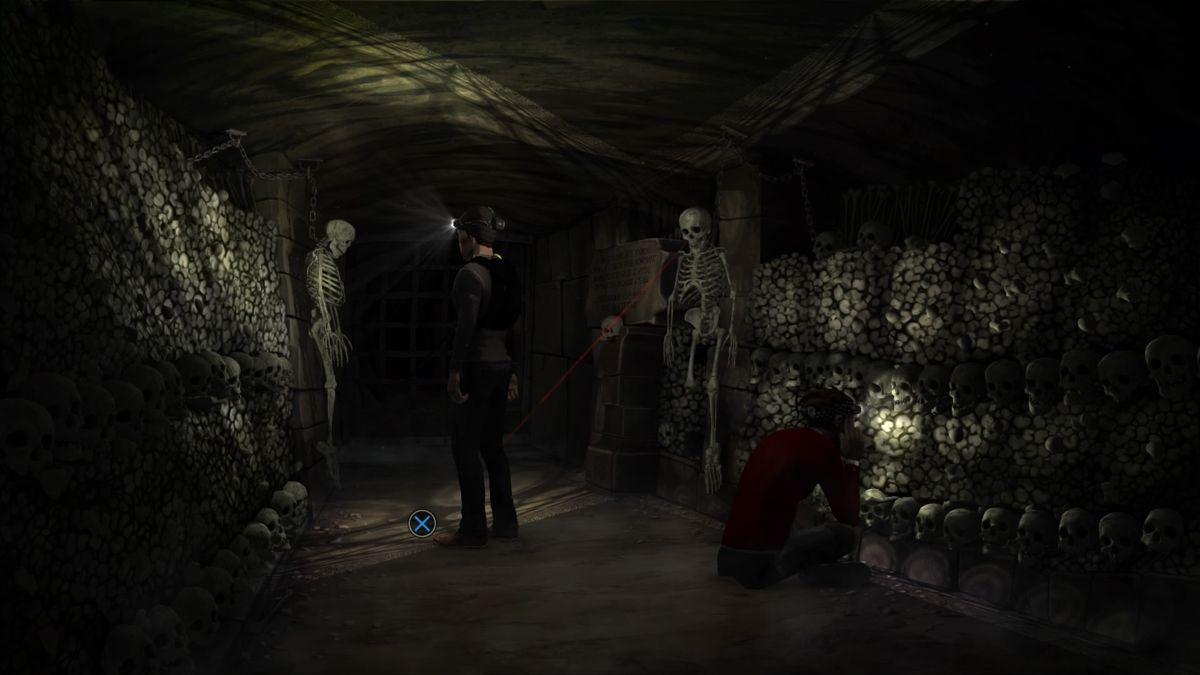 Yesterday: Origins (PlayStation 4) screenshot: Exploring the catacombs