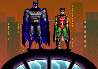 The Adventures of Batman & Robin (Genesis) screenshot: Heroes