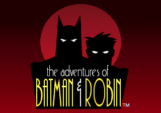 The Adventures of Batman & Robin (Genesis) screenshot: Title