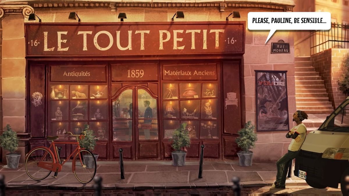Yesterday: Origins (PlayStation 4) screenshot: Le Tout Petit antiquity shop