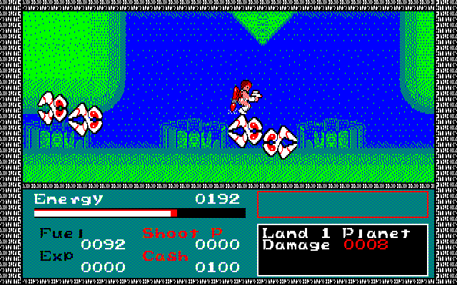 Mirai (PC-88) screenshot: Getting started