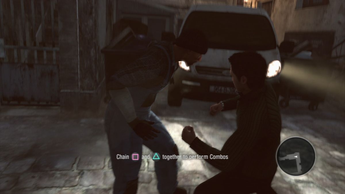 Robert Ludlum's The Bourne Conspiracy (PlayStation 3) screenshot: Close combat with punch in the stomach