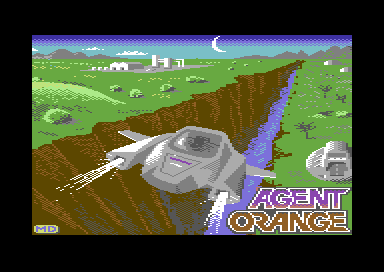 Agent Orange (Commodore 64) screenshot: Loading screen.