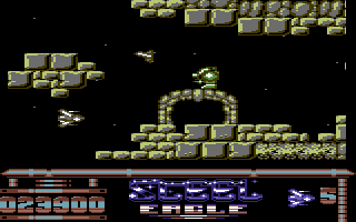 Steel Eagle (Commodore 64) screenshot: Level 3