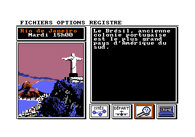 Where in the World is Carmen Sandiego? (Enhanced) (Amstrad CPC) screenshot: Historical background