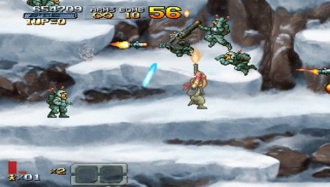Metal Slug XX (PSP) screenshot: And a change of enemies