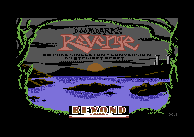 Doomdark's Revenge (Commodore 64) screenshot: Title screen.