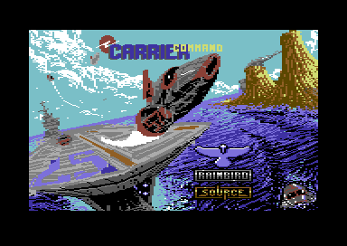 Carrier Command (Commodore 64) screenshot: Loading screen