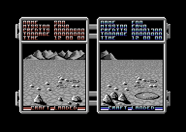 Corporation (Commodore 64) screenshot: Your MRU's have landed.