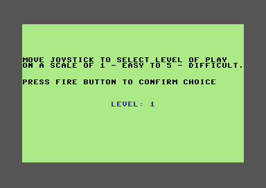 Iwo Jima (Commodore 64) screenshot: Difficulty?