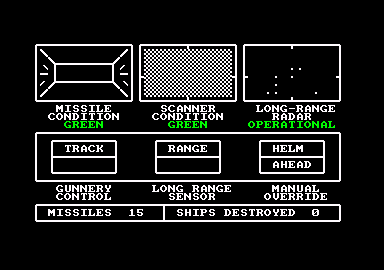 Cassette 50 (Amstrad CPC) screenshot: Fighter Command