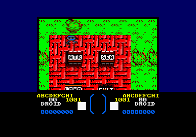 Centurions: Power X Treme (Amstrad CPC) screenshot: Let's go.