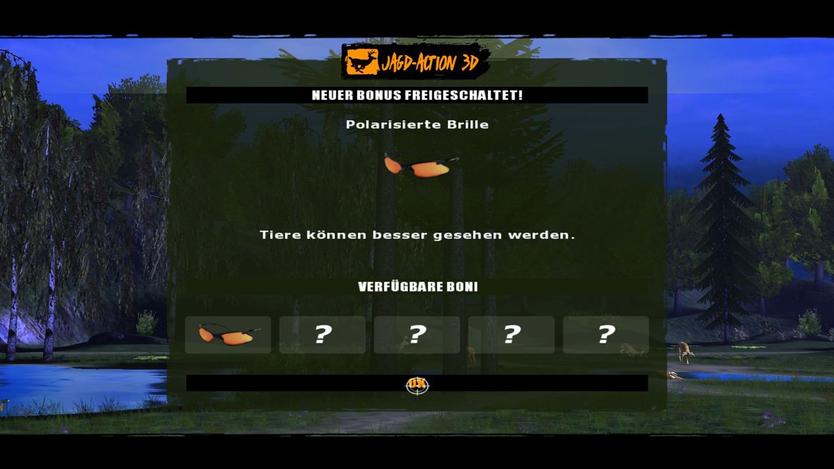 Deer Drive (Windows) screenshot: Bonus